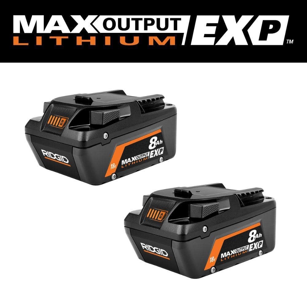 Ridgid 18v 9.0 ah battery clearance