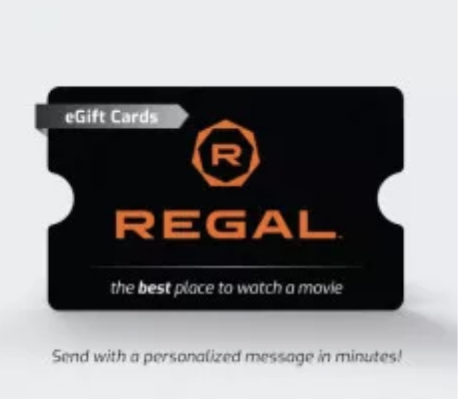 Regal Cinemas: Get Extra $10 Promotional balance on purchase of $50 Gift card