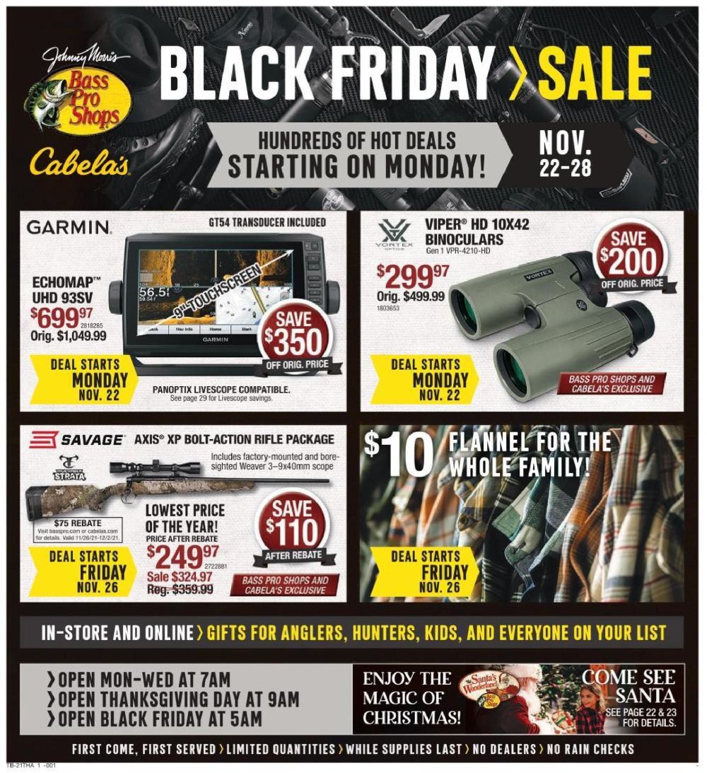 Cabela's & Bass Pro Shops 2021 Black Friday Ad