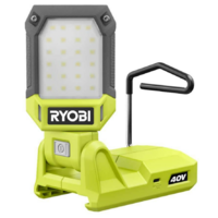 RYOBI 40V Cordless Battery Topper LED Work Light (Tool Only)