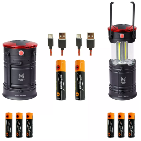 Member's Mark 200 Lumens Dual Power 2PK LED Lantern - $7.73 YMMV at Sam's Club