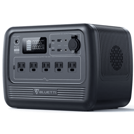 BLUETTI PS72 700W Portable Power Station, 716Wh LiFePO4 power station $228.99