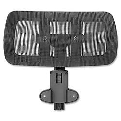 Lorell® Checkerboard Design High-Back Mesh Headrest, Black $16.31