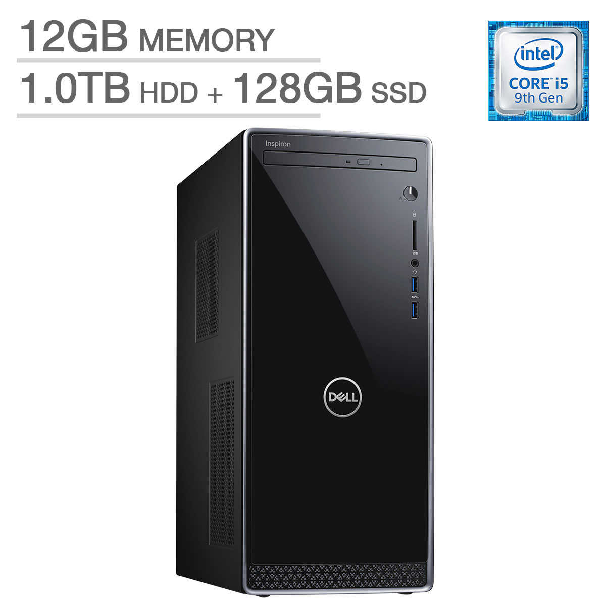 Dell Inspiron Desktop at Costco - Intel Core i5, 12GB RAM, 1TB HDD, 128GB SSD - $599.99