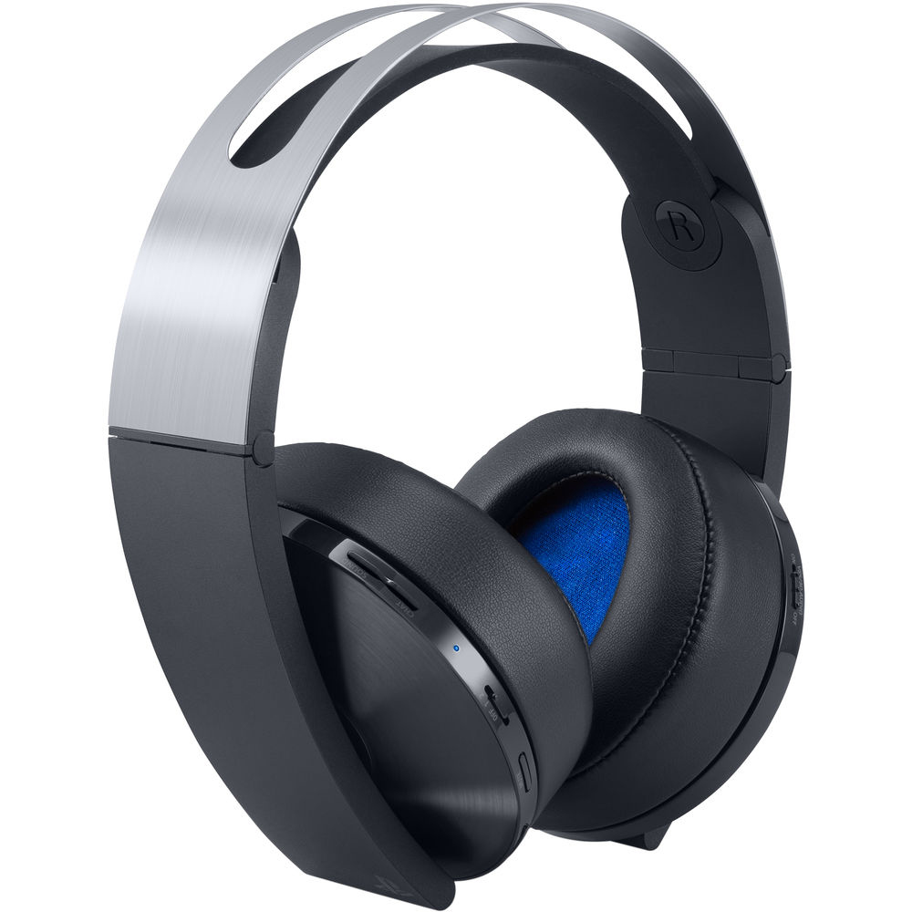 Sony PlayStation 4 Platinum Wireless Headset (Black & Silver) $99.99