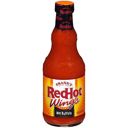 12-Oz Frank's RedHot Wings Hot Sauce (Hot Buffalo) from $2.40 
