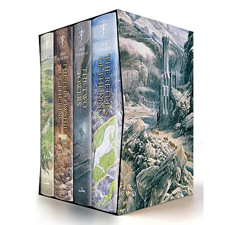 $69.25* | The Hobbit & The Lord of the Rings Illustrated by Alan Lee Box Set (Hardcover) at Amazon
