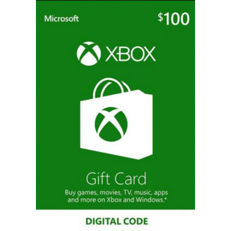 $100 Xbox eGift Card (Digital Delivery) $86.95