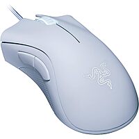 Razer DeathAdder Essential Wired Gaming Mouse (Mercury White)