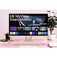 27" LG 27SR5BF-P Full HD IPS MyView Smart Monitor w/ Wireless Keyboard & Mouse (Pink) $149.99 + Free Shipping
