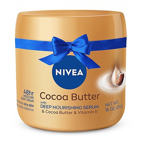 16-Oz NIVEA Cocoa Butter Body Cream w/ Deep Moisture Serum $4.94 w/ S&S + Free Shipping w/ Prime or on $35+