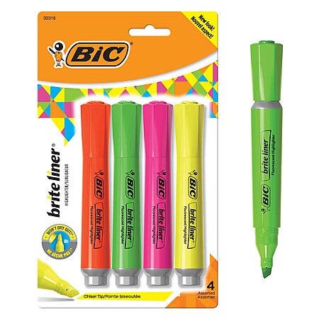 Get BIC Highlighters for $1.58!