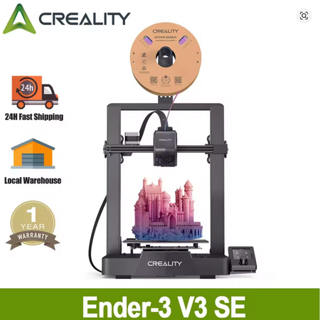 Creality Ender 3 V3 SE 3D Printer for $130.87!