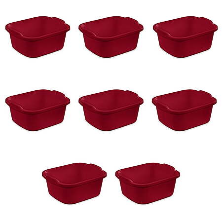 89% Off Sterilite 8-Pack Dishpans!