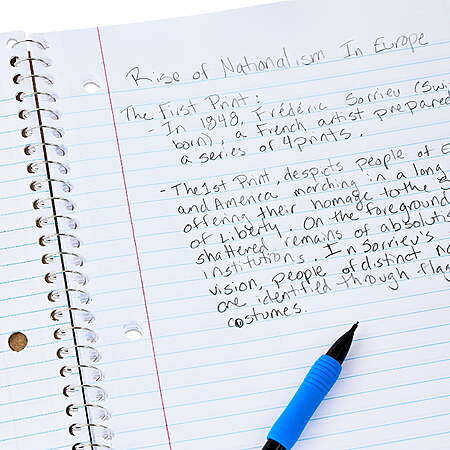 Pen+Gear 70-Sheet College Ruled 1-Subject Spiral Notebook 8" x 10.5" $0.35 + Free Shipping w/ Walmart+ or on $35+