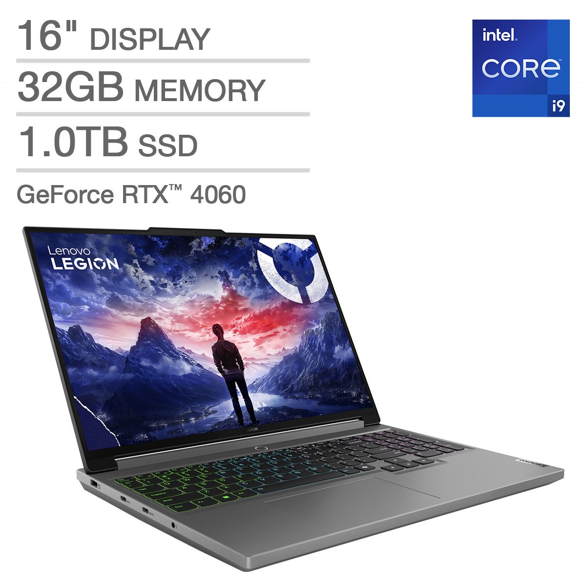 Costco Lenovo Legion 5i 16" 1600p 165Hz, i9-14900HX, RTX 4060, 32 GB ...