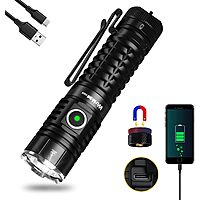 Wurkkos TS22 Flashlight, XHP70.2 / XHP70.3 HI (90 CRI) with 21700 battery $34.19