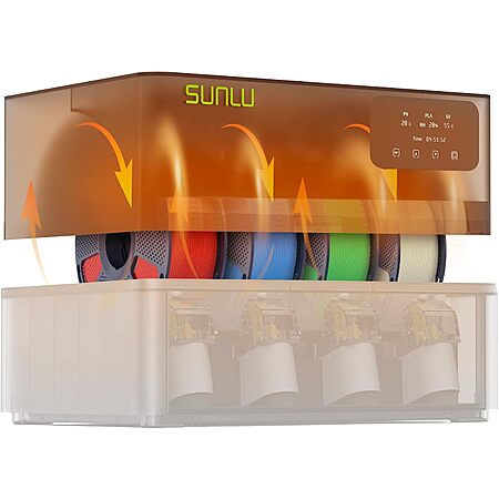 $49.99* | 4-Spool SUNLU AMS Heater for Bambu Lab AMS Gen 1 at Amazon