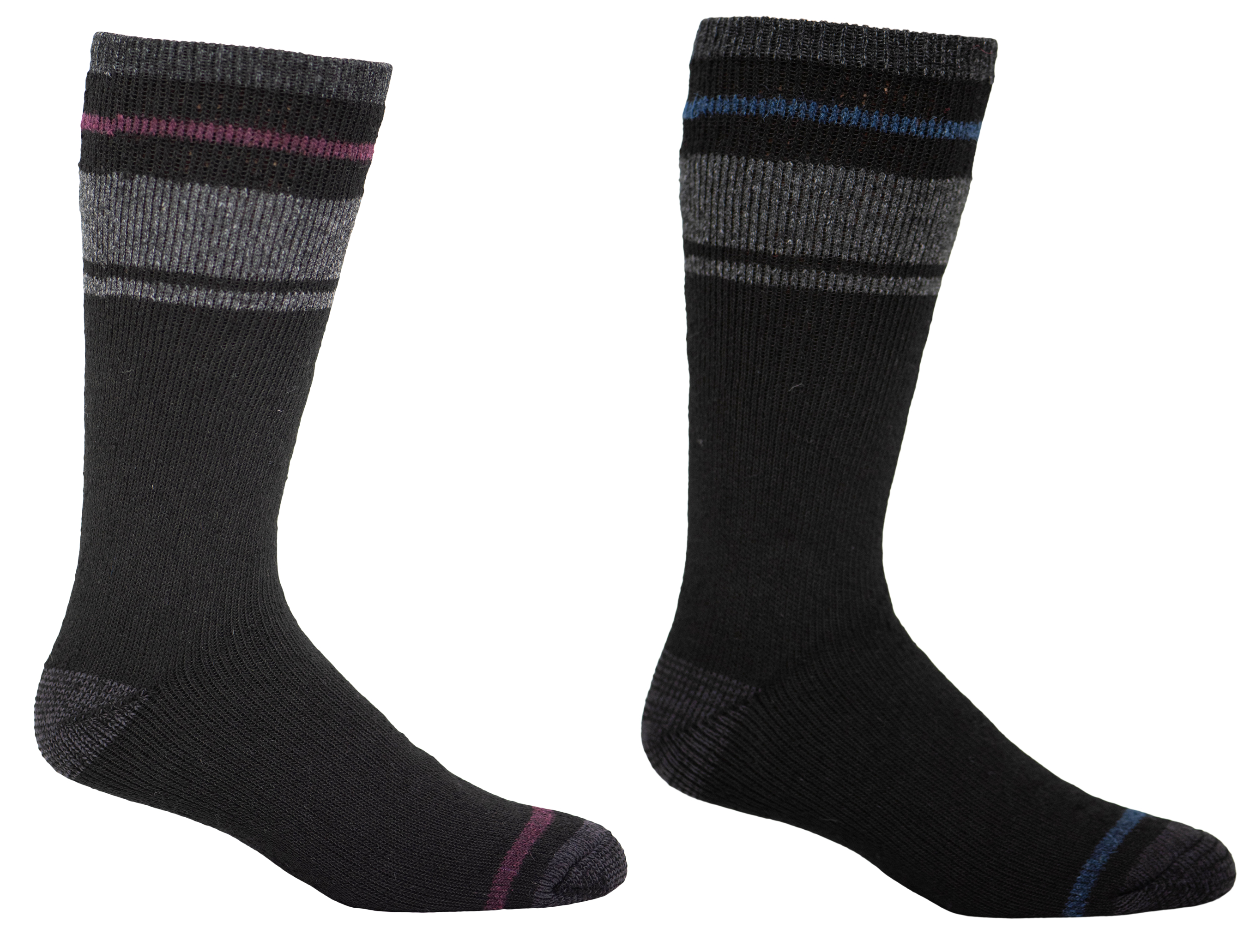 2 Pack Kodiak Thermal Wool Crew Socks for Men $3.99