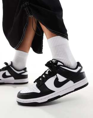 Nike Dunk Low panda sneakers in black and white | ASOS $67.19 - 2025-01-01