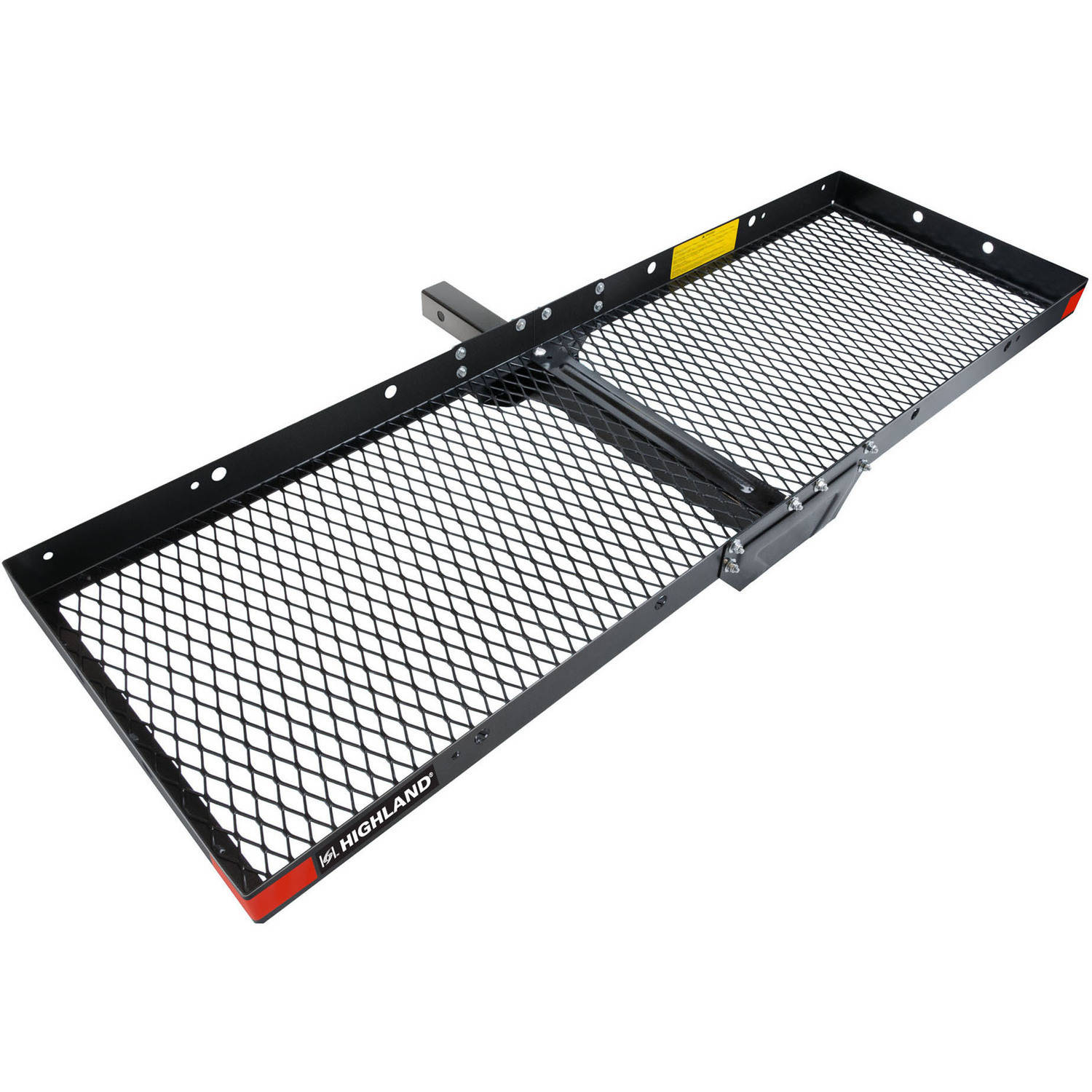 Highland Steel Hitch Mounted Cargo Tray, Black 500 lb Walmart $48 +tax  Free Ship $48.12