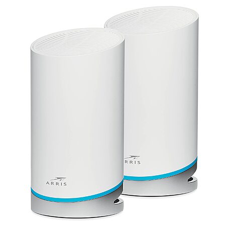 2-Pack ARRIS Surfboard mAX W121 AX6600 WiFi 6 Tri-Band Mesh System $44.99 + Free Shipping