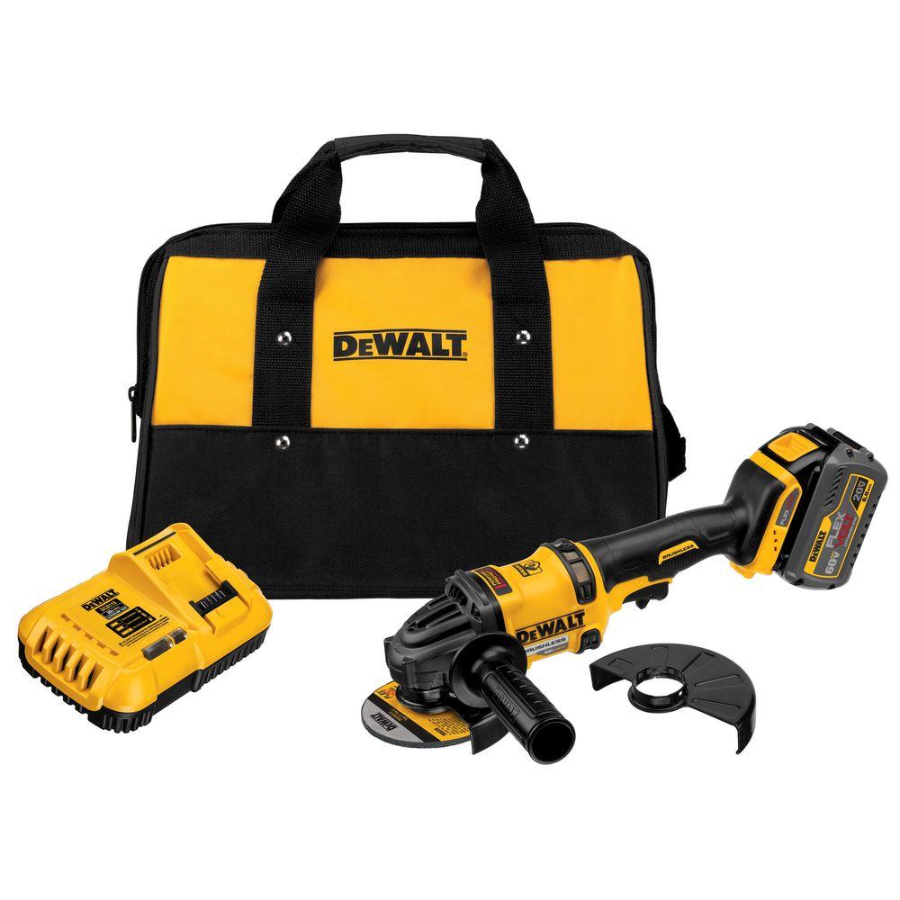 YMMV - DeWalt 60v grinder and battery, DCG414T1 $231 on clearance at Home Depot.