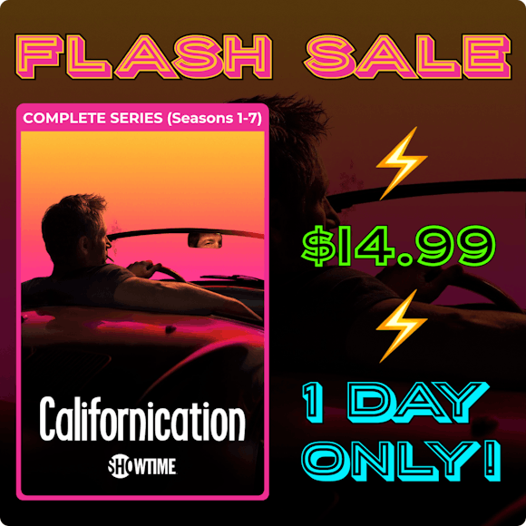 Californication: The Complete Series (2007) (Digital HD TV Show) $14.99 via FanFlix (Valid 1/9 Only)