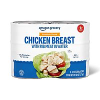 6-Count 10-Oz Amazon Grocery Premium Chunk Chicken Breast Cans