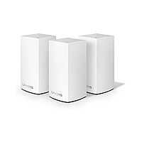 Refurbished: 3-Pack Linksys AC1300 Velop Dual-Band WiFi 5 Mesh System