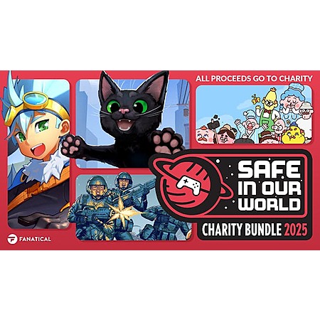 Safe In Our World: 27-Game Charity 2025 Bundle (PC/Steam Digital Download): Moonlighter, Wingspan, TOEM, Psychonauts, Thank Goodness You're Here! $15 & More via Fanatical