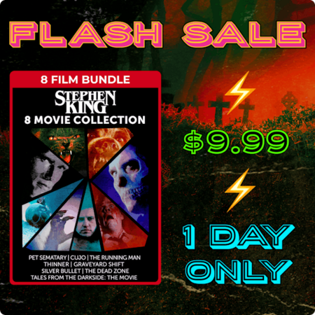 Stephen King: 8-Movie Collection (7 UHD + 1 HD Digital Films) $9.99 via FanFlix (Valid 2/20 Only)