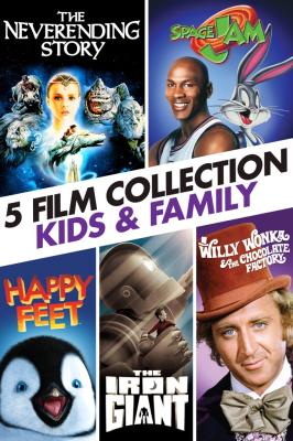 5-Film WB Kids/Family (Digital (4K/HD): Space Jam (4K), Willy Wonka (4K) $10 & More