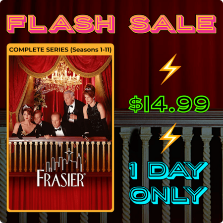 Frasier: The Complete Series (1993) (Digital HD TV Show) $15 or less