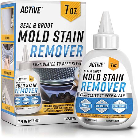 7oz. Active Seal & Grout Mold Stain Remover Gel Cleaner Solution (Unscented) $10.95 w/ Subscribe & Save