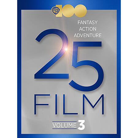 Warner Bros. 25-Film Fantasy, Action, & Adventure: Volume 3 (Digital HDX Films; MA) $25 via VUDU/Fandango at Home (Valid 4/24)