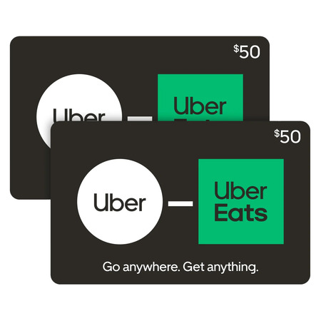 Costco Members: 2-Count $50 Uber/Uber Eats eGift Card (Digital Delivery) $74.99 (Limit 2) via Costco Wholesale