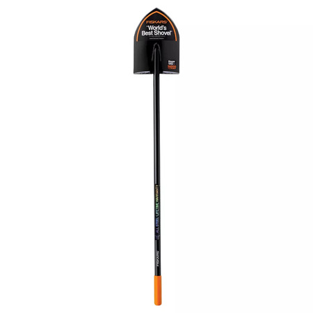 57" Fiskars Steel Long-Handled Digging Shovel $15 & More + Free Store Pickup