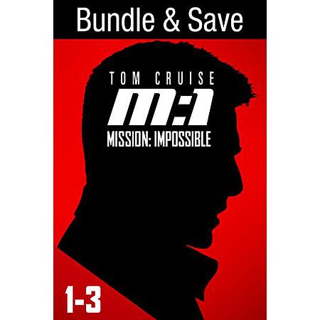 Mission: Impossible 1-3 Collection (4K UHD Digital Films) $9.99 via VUDU/Fandango at Home