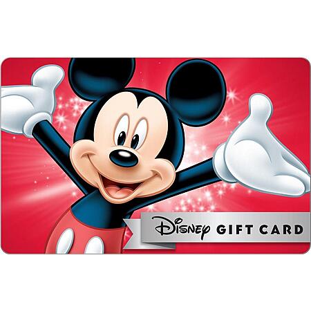 $200 Disney eGift Card (Email Delivery) $180 via Newegg