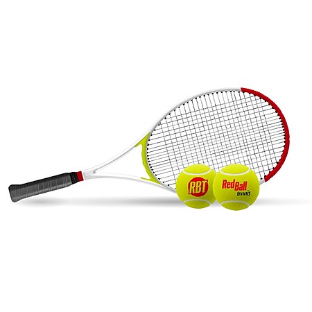 Red Ball Tennis Racquet Offer Pack: 2x Tennis Racquets & Balls - 2025-09-02