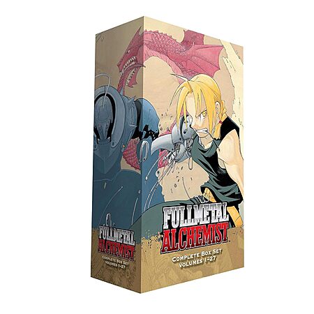 Fullmetal Alchemist: Complete Graphic Novel Paperback Box Set (Volumes ...