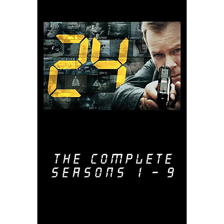 24: The Complete Series (2001) + Live Another Day (2014) (Digital HD TV Show) $30 