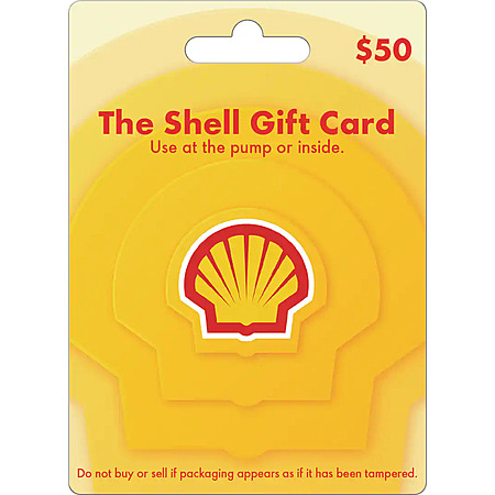 $50 Shell Oil Gift Card (Physical Card) - 2026-01-27