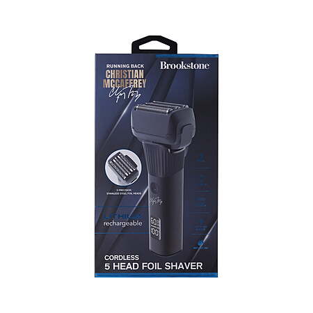 Men's Brookstone x Christian McCaffrey 5-Head Rechargeable Electric ...