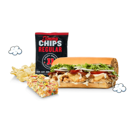 Jimmy John's Restaurant: Dream Rotation Menu (Sandwich + Chips + Treat)