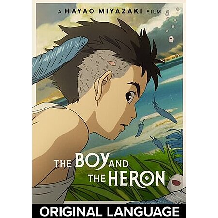 The Boy and the Heron (4K UHD Digital Animated Film)