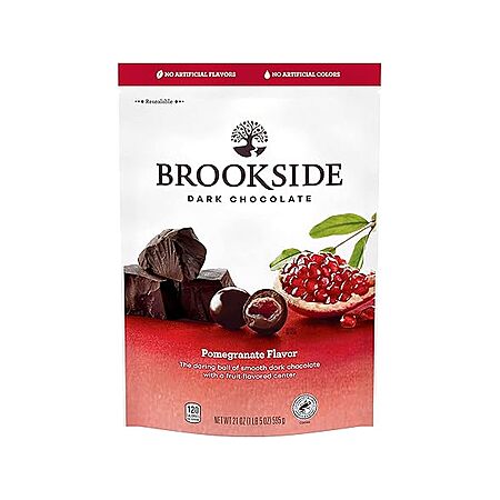 21oz. Brookside Dark Flavored Chocolate (Pomegranate or Acai/Blueberry)
