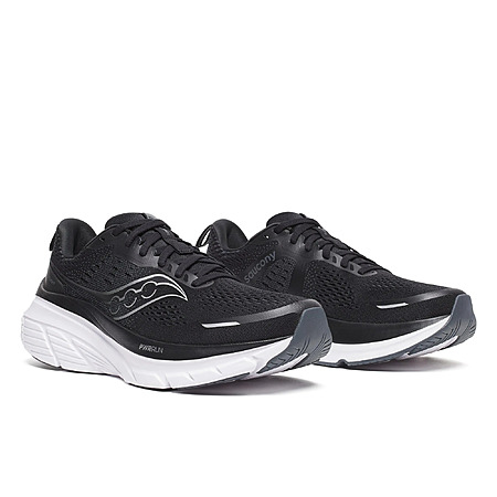 Men's Saucony Guide 18 Road Running Shoes (Black/White or Flint/Navy)