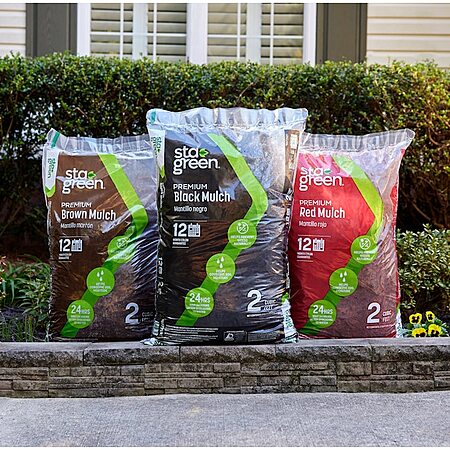 Sta-Green 2 Cu. Ft. Premium Bagged Mulch (various finish)